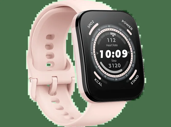 Smartwatch – Amazfit BIP 5, 22 mm, Pantalla 1,91″, Llamadas Bluetooth, +120 Modos deporte, Rosa